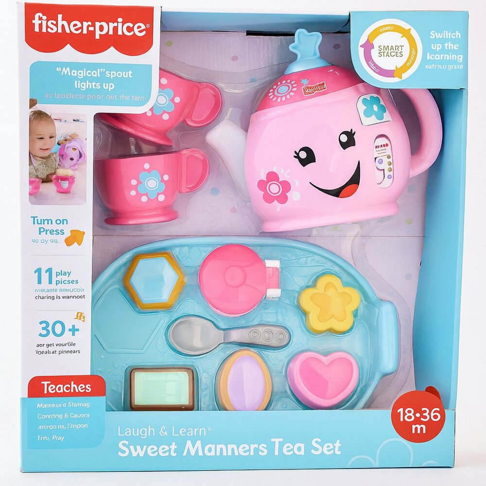Fisher-Price Laugh & Learn Sweet Manners Tea Set